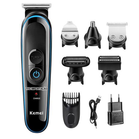 Barbeador Eletrico 5 Em 1 Shaver Kemei Km-690 Original é boa?