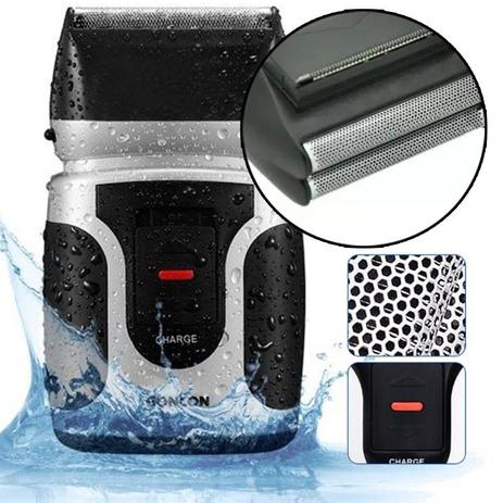Barbeador Eletrico Recarregavel Prova Dagua Aparador Pelos Barba Costeleta Bivolt (888639) - Goncon é boa?