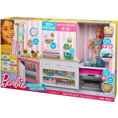 Barbie Barbie Cozinha de Luxo - Mattel Menor preço em Barbie Barbie Cozinha de Luxo - Mattel
