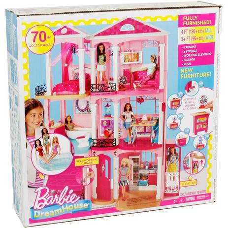 Casa dos Sonhos da Barbie com Acessórios - 120 Cm - Mattel