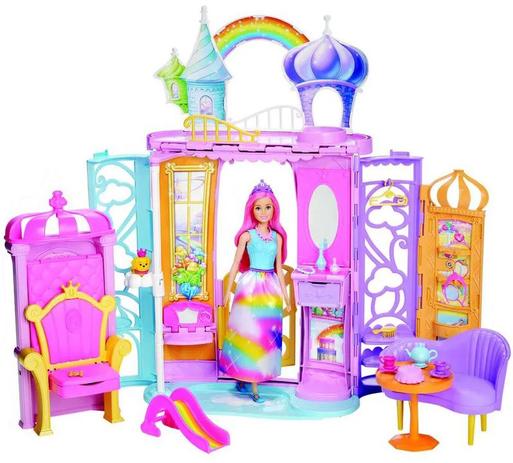 Barbie Dreamtopia Castelo Arco-íris FRB15 - Mattel Menor preço em Barbie Dreamtopia Castelo Arco-íris FRB15 - Mattel