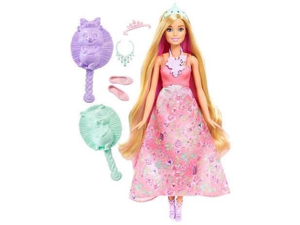 Barbie Dreamtopia Princesa Cabelos Coloridos - com Acessórios Mattel