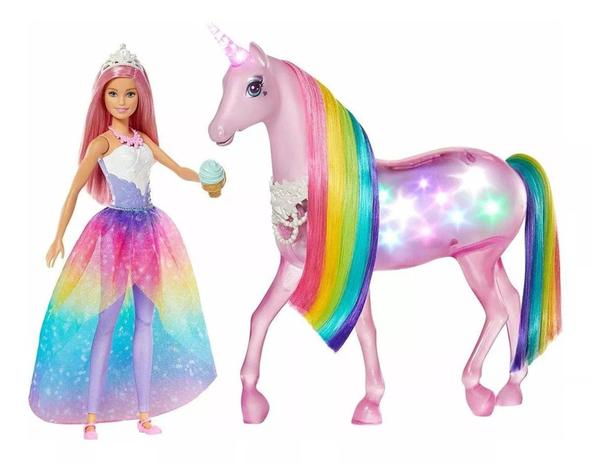 Barbie dreamtopia unicórnio luzes mágicas Clearance