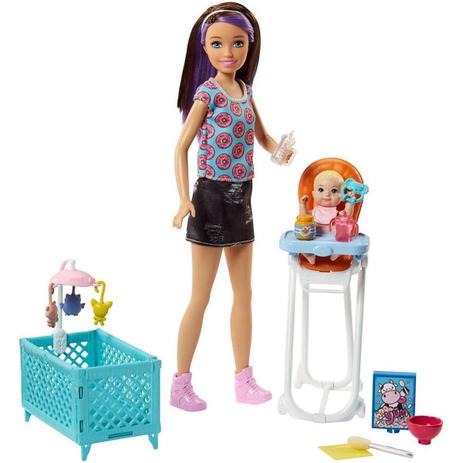 Barbie Family Babysitter Playset Sortidos Mattel FHY97 é boa?