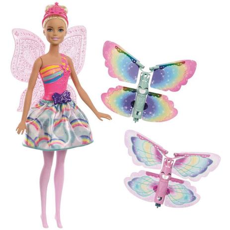 Barbie FAN Barbie Fada ASAS Voadoras Mattel FRB08 Menor preço em Barbie FAN Barbie Fada ASAS Voadoras Mattel FRB08