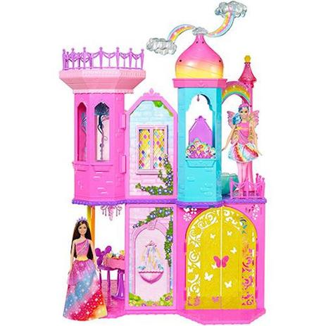 Barbie Fan Castelo Arco Iris Dpy39 - Mattel Menor preço em Barbie Fan Castelo Arco Iris Dpy39 - Mattel