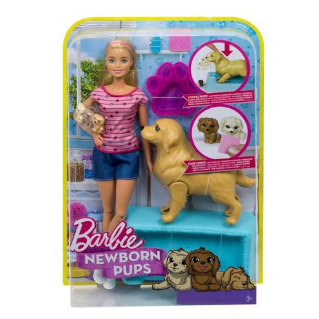 Barbie Filhotinhos Recém Nascidos - FDD43 - MATTEL Menor preço em Barbie Filhotinhos Recém Nascidos - FDD43 - MATTEL