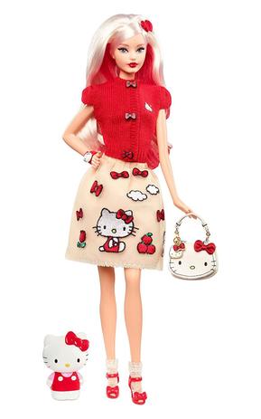 barbie hello kitty
