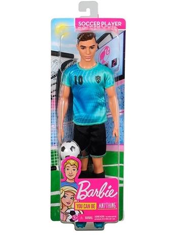 Barbie - Ken Profissões - Jogador de Futebol - Mattel FXP01 Menor preço em Barbie - Ken Profissões - Jogador de Futebol - Mattel FXP01
