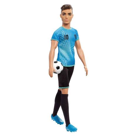 Barbie Ken Profissões Jogador de Futebol - Mattel Menor preço em Barbie Ken Profissões Jogador de Futebol - Mattel
