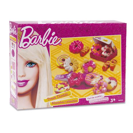 Menor preço em Barbie Massinhas De Modelar Donuts Divertivo 76193 Fun