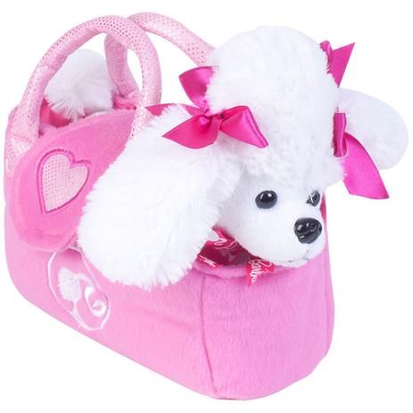 Barbie Pelúcias Na Bolsinha Poodle Branco - Fun Divirta-Se Menor preço em Barbie Pelúcias Na Bolsinha Poodle Branco - Fun Divirta-Se