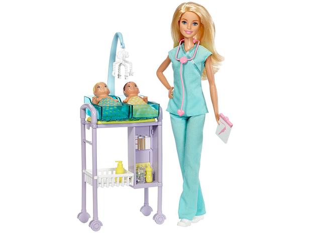 Barbie Profissões Pediatra - com Acessórios Mattel