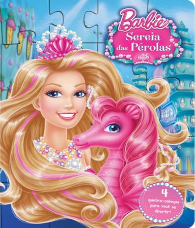 Barbie - Histórias encantadoras: Sereia das pérolas; Barbie Butterfly e a  princesa Fairy; Escola de princesas