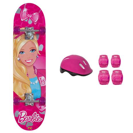 Barbie Skate com Acessórios e Adesivo Glitter-Fun Divirta-Se Menor preço em Barbie Skate com Acessórios e Adesivo Glitter-Fun Divirta-Se
