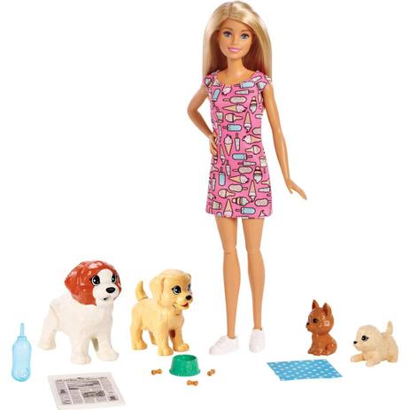 Barbie Treinadora de Cachorrinho - Barbie Family - Mattel Menor preço em Barbie Treinadora de Cachorrinho - Barbie Family - Mattel