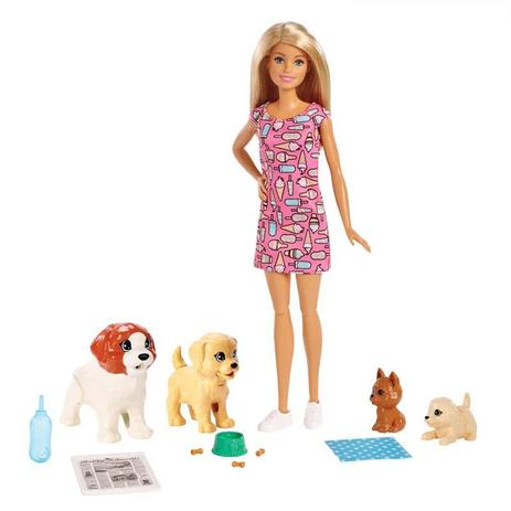 Barbie Treinadora de Cachorrinhos FXH08 Mattel Menor preço em Barbie Treinadora de Cachorrinhos FXH08 Mattel