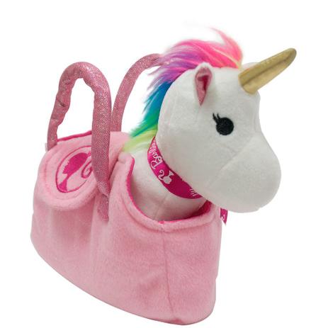 Barbie Unicórnio Branco na Bolsinha - Fun Divirta-se Menor preço em Barbie Unicórnio Branco na Bolsinha - Fun Divirta-se