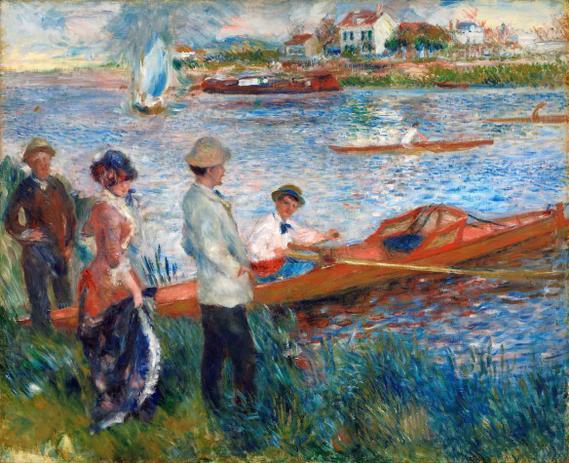 Barqueiros de Chatou - Pierre-Auguste Renoir - Tela 50x61 Para Quadro - Santhatela é ruim? Barqueiros de Chatou - Pierre-Auguste Renoir - Tela 50x61 Para Quadro - Santhatela é boa?