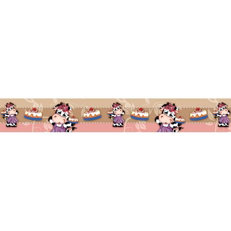 Barra Adesiva para Decoupage Litocart 44 x 4 cm - Modelo LB-578 Vaquinha com Bolo é boa?