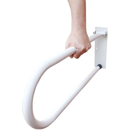 Barra Apoio Articulada para Deficiente e Idoso Aço 24x60cm - Vagalumy Menor preço em Barra Apoio Articulada para Deficiente e Idoso Aço 24x60cm - Vagalumy