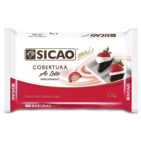 Barra Chocolate Cobertura Mais Fácil Ao Leite 2,1kg - Sicao Menor preço em Barra Chocolate Cobertura Mais Fácil Ao Leite 2,1kg - Sicao