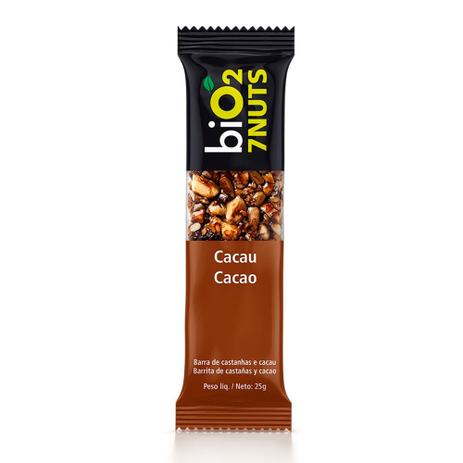 Barra De Castanhas e Cacau Vegana Bio 2 7Nuts 25g - Bio-2 é boa?