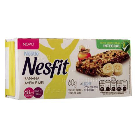 Barra de Cereais Banana Aveia e Mel c/3 - Nestlé Menor preço em Barra de Cereais Banana Aveia e Mel c/3 - Nestlé