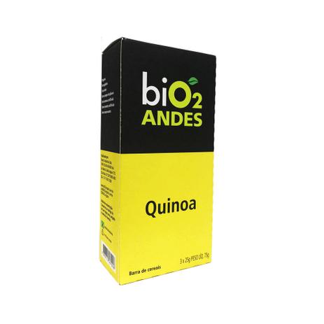 Barra de Cereais Quinoa - Bio2 - 3 unidades de 25g é boa?