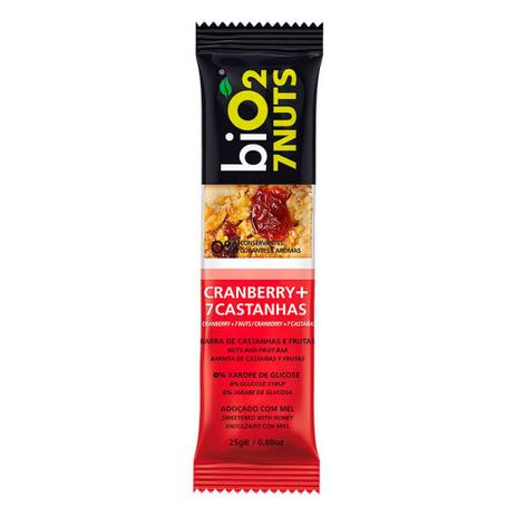 Barra De Cereal Bio 2 Nuts Castanhas e Cranberry 25g - Bio-2 Menor preço em Barra De Cereal Bio 2 Nuts Castanhas e Cranberry 25g - Bio-2