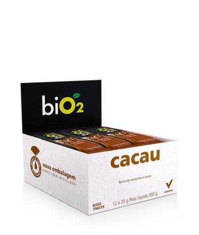 Barra De Cereal Bio2 7Nuts com Castanhas E Cacau c/12 un - Bio2 Organic Menor preço em Barra De Cereal Bio2 7Nuts com Castanhas E Cacau c/12 un - Bio2 Organic