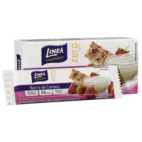 Barra de Cereal Diet Morango - Línea Menor preço em Barra de Cereal Diet Morango - Línea