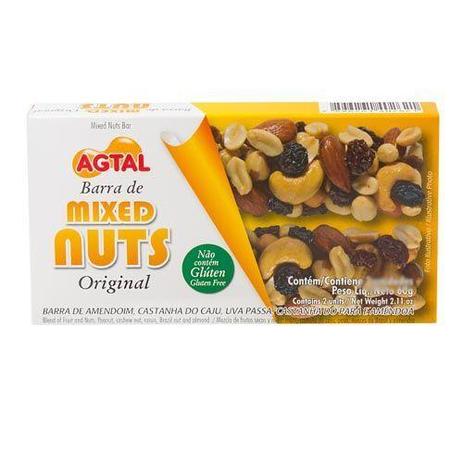 Barra de Cereal - Mixed Nuts Original 12 unidades - Agtal Menor preço em Barra de Cereal - Mixed Nuts Original 12 unidades - Agtal