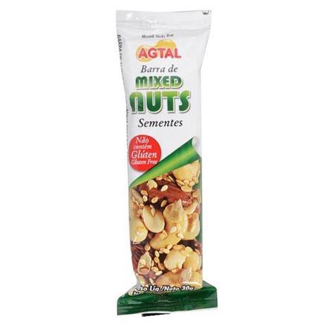 Barra de Cereal - Mixed Nuts Semente 1 unidades - Agtal Menor preço em Barra de Cereal - Mixed Nuts Semente 1 unidades - Agtal