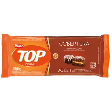 Barra de Chocolate Fracionado Top Leite 1,05kg - Harald Menor preço em Barra de Chocolate Fracionado Top Leite 1,05kg - Harald