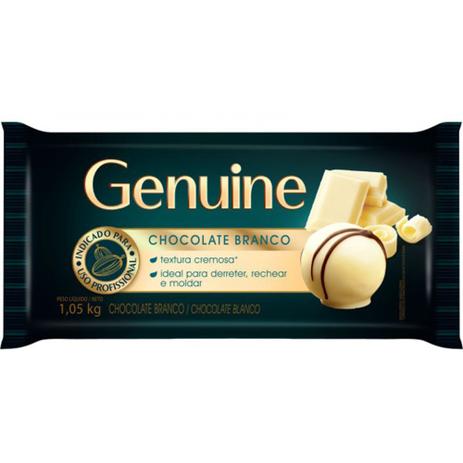Barra de Chocolate Genuine Branco 1kg - Cargill - Diversos Menor preço em Barra de Chocolate Genuine Branco 1kg - Cargill - Diversos