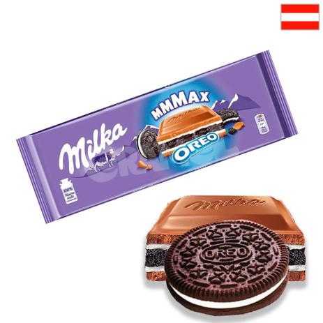 Barra de Chocolate Milka - Biscoito e Creme Oreo 300G MMMax - Importado da Áustria Menor preço em Barra de Chocolate Milka - Biscoito e Creme Oreo 300G MMMax - Importado da Áustria