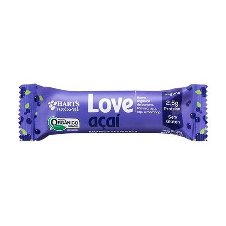 Barra de Frutas Love Açaí 35g - Harts Natural Menor preço em Barra de Frutas Love Açaí 35g - Harts Natural