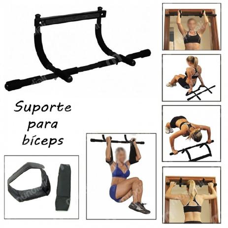 Barra de Porta Multifuncional para Exercicios Suporta Ate 120 Kg  Liveup é boa?