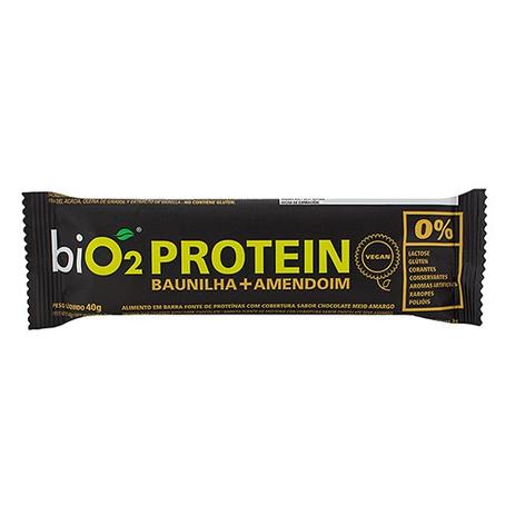 Barra De Proteina Bio2 Baunilha Mais Amendoim 40g - Bio-2 Menor preço em Barra De Proteina Bio2 Baunilha Mais Amendoim 40g - Bio-2