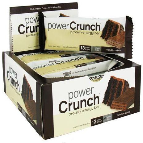 Barra de Proteina Power Crunch - Chocolate Caixa com 12 - BNRG Menor preço em Barra de Proteina Power Crunch - Chocolate Caixa com 12 - BNRG