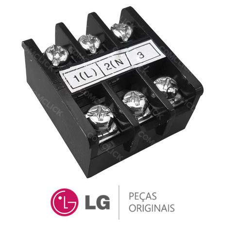 Barra de Terminais / Borne Evaporadora 6640000036B Ar Condicionado LG Diversos Modelos Menor preço em Barra de Terminais / Borne Evaporadora 6640000036B Ar Condicionado LG Diversos Modelos