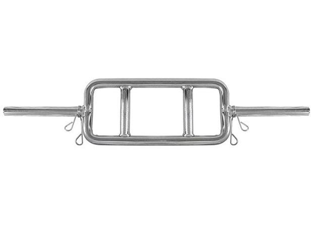 Barra H Maciça 120cm 7,8Kg com Par de Presilhas - Polimet Menor preço em Barra H Maciça 120cm 7,8Kg com Par de Presilhas - Polimet
