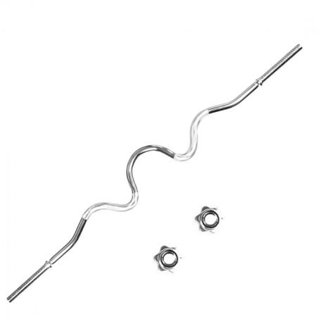Barra Macica para Musculacao com Rosca Formato Super W 1,20 M Liveup Menor preço em Barra Macica para Musculacao com Rosca Formato Super W 1,20 M Liveup