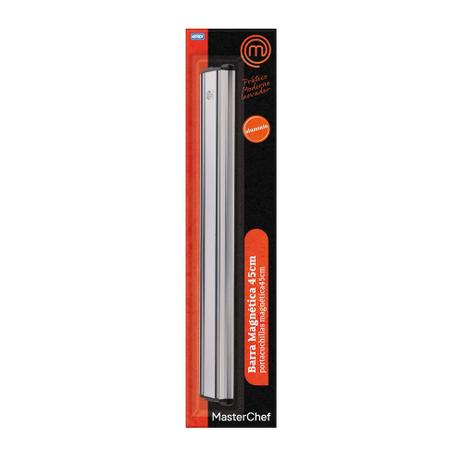 Barra Magnética - Alumínio - 45 Cm MasterChef Menor preço em Barra Magnética - Alumínio - 45 Cm MasterChef
