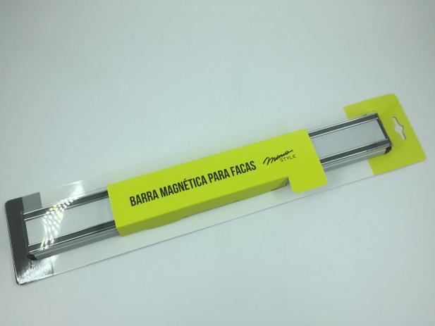 Barra magnética base de alumínio para facas, tesouras e ferramentas - Mimo ltda Menor preço em Barra magnética base de alumínio para facas, tesouras e ferramentas - Mimo ltda