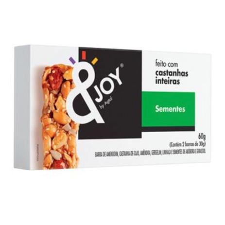 Barra Mixed Nuts Sementes 30g c/2 - Agtal Joy Menor preço em Barra Mixed Nuts Sementes 30g c/2 - Agtal Joy
