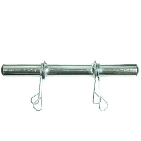 Barra Oca 30cm Presilhas Aço Cromada 0181 Polimet Menor preço em Barra Oca 30cm Presilhas Aço Cromada 0181 Polimet