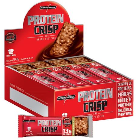 Barra Protein Crisp 12 Unidades - Integral Médica é boa?