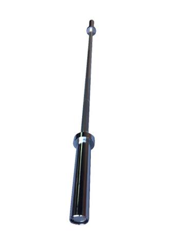 Barra Reta Olímpica de 1,80m Maciça Cromada Prateada de alta qualidade Biceps - WCT Fitness 88800450 Menor preço em Barra Reta Olímpica de 1,80m Maciça Cromada Prateada de alta qualidade Biceps - WCT Fitness 88800450